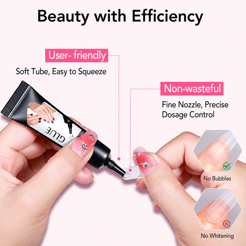 🔥2026 HOT SALE🔥 Extra Strong Fast-Drying Semi-Solid Nail Glue & Remover Set