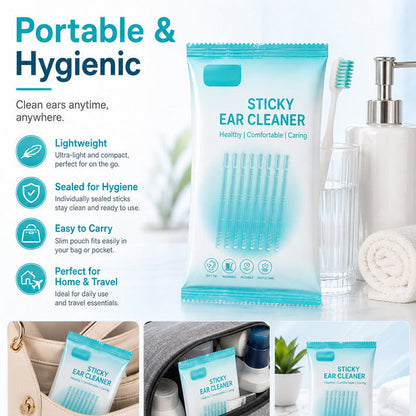 🎁 2026 New Arrivals 50% off💥Soft sticky ear cleaning sticks, effective removal of dry earwax